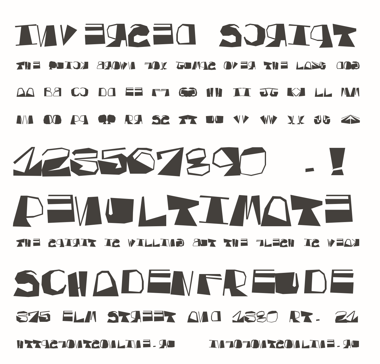 Inversed Script Free Font Download